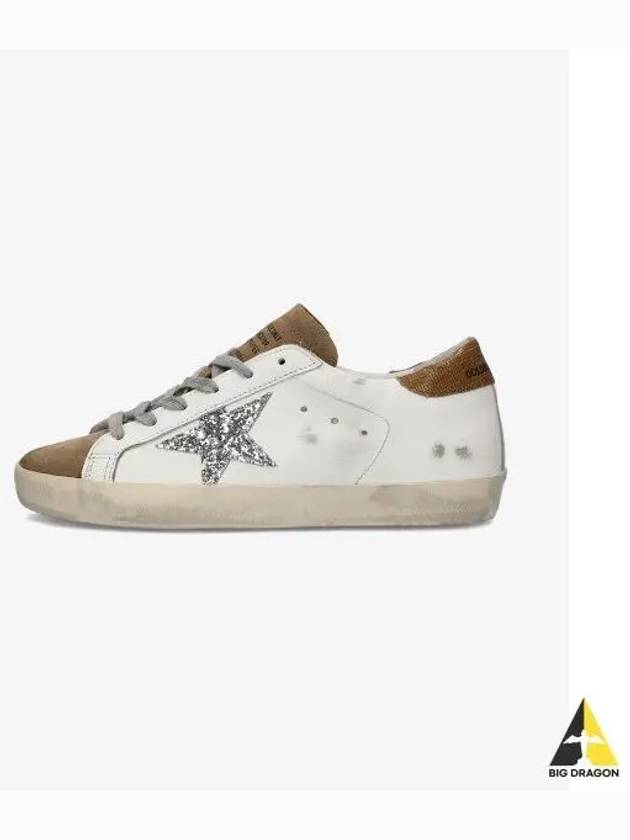 Women's Superstar Brown Tab Low Top Sneakers White - GOLDEN GOOSE - BALAAN 2