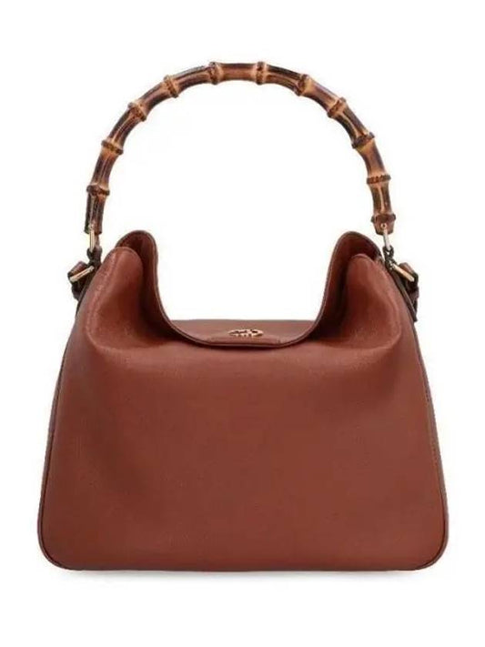 Diana Bamboo Handle Large Shoulder Bag Brown - GUCCI - BALAAN 2