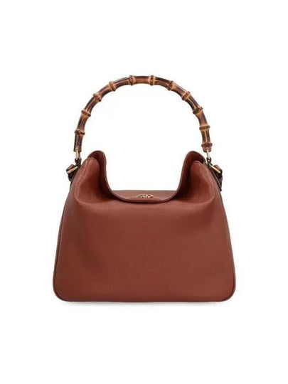 Diana Bamboo Handle Large Shoulder Bag Brown - GUCCI - BALAAN 2