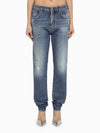 Jennifer Straight Jeans Blue - DSQUARED2 - BALAAN 2