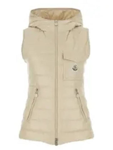 Glygos Down Vest Beige - MONCLER - BALAAN 1