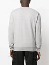 Light Fleece Sweatshirt Grey Melange - CP COMPANY - BALAAN 5