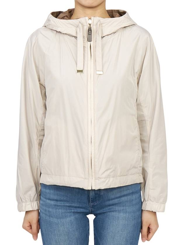 Esportb Hooded Double-Sided Windbreaker Ivory - MAX MARA - BALAAN 2