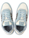 B27 Smooth Calfskin Low Top Sneakers Light Blue - DIOR - BALAAN 3