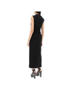 Y PROJECT Staff button detail sleeveless dress WDRESS109S24F366 BLACK - Y/PROJECT - BALAAN 4