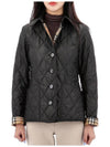 Diamond Quilted Thermoregulated Jacket Black - BURBERRY - BALAAN 3