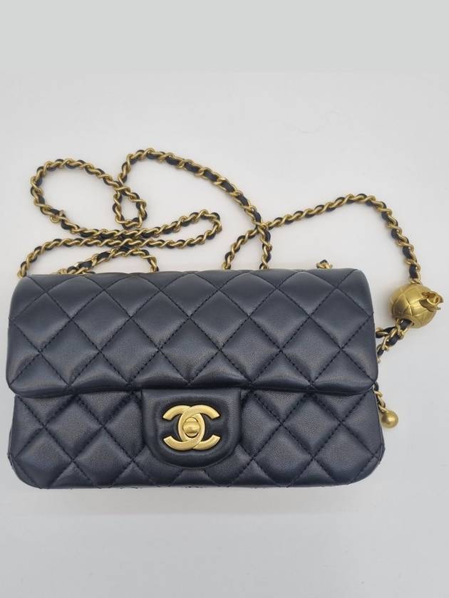 Classic New Mini Gold Ball Black AS1787 Bag Cross Shoulder - CHANEL - BALAAN 2