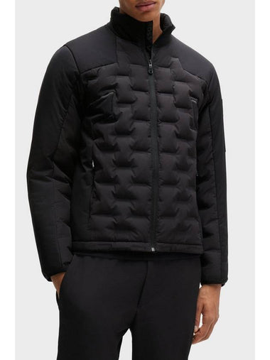 Printed bonded fabric water repellent down jacket - HUGO BOSS - BALAAN 1