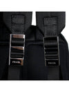 Triangle Logo Re-Nylon Backpack Black - PRADA - BALAAN 10