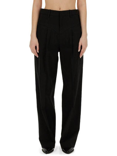 Pants PA0270FBB1F04I 01BK Black - ISABEL MARANT - BALAAN 2