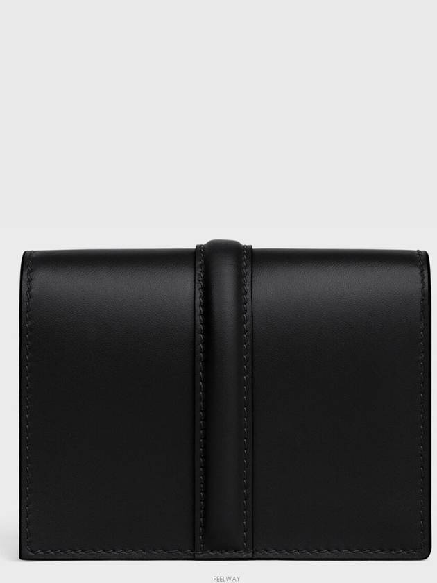 16 Flap Card Wallet Shiny Calfskin - CELINE - BALAAN 4