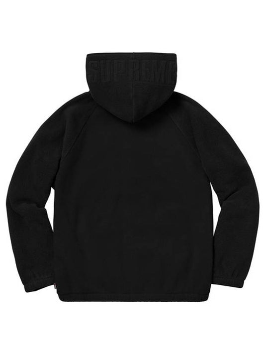 18FW Polartec Hooded Raglan Jacket Black POLARTEC HOODED RAGLAN JACKET - SUPREME - BALAAN 2