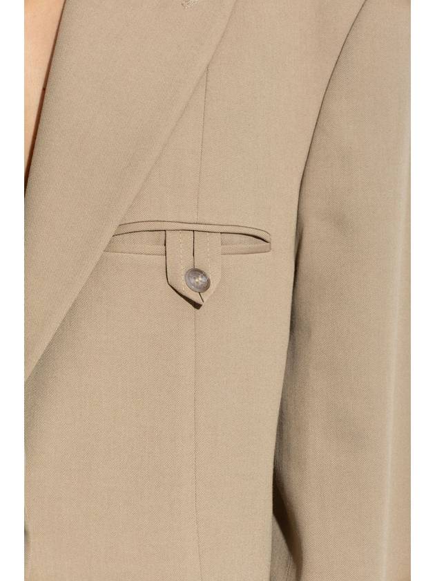 Acne Studios Blazer With Pockets, Women's, Beige - ACNE STUDIOS - BALAAN 5