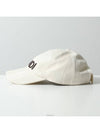 Pequin Canvas Ball Cap Beige - FENDI - BALAAN 3