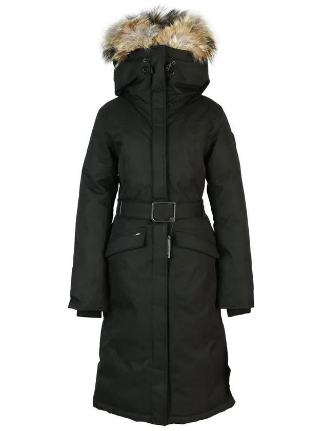 Morgan Coyote Fur Long Parka Black - NOBIS - BALAAN 3