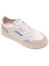 Medalist Goatskin Low Top Sneakers White - AUTRY - BALAAN 4