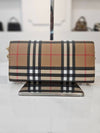 Checked white cross bag 4500496863 Unused - BURBERRY - BALAAN 5