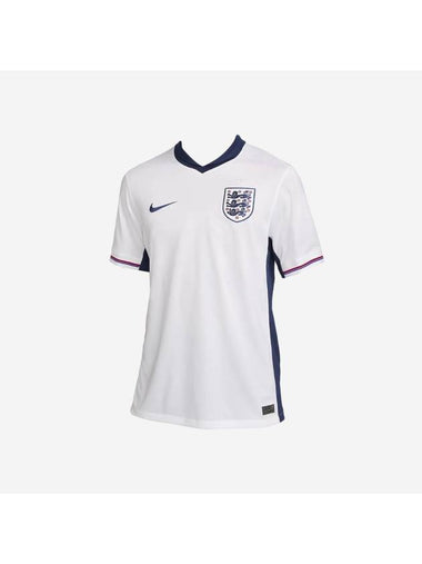 England 2024 25 Dri-Fit Stadium Home Replica Jersey White Blue Void Non-Marking Version - NIKE - BALAAN 1