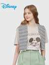 Graphic Printing Boat Neck Cotton Short Sleeve Round T-Shirt HL2LTS098 - DISNEY GOLF - BALAAN 2