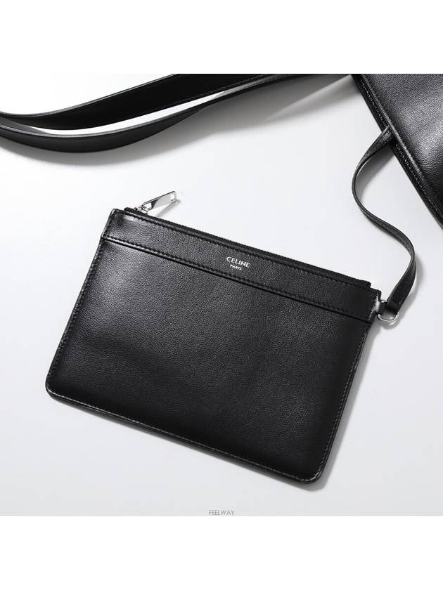 Museum Smooth Calfskin Tote Bag Black - CELINE - BALAAN 9