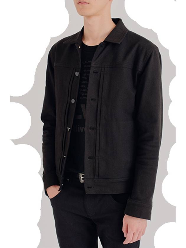 Men's Pocket Jacket Black 006 - ELWKSTUDIO - BALAAN 5