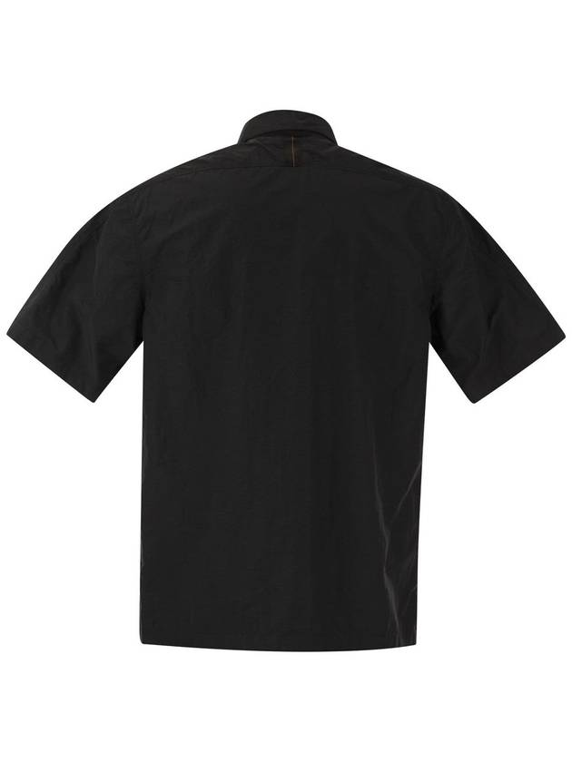 Men s Fete Short Sleeve Shirt Black - PARAJUMPERS - BALAAN 3