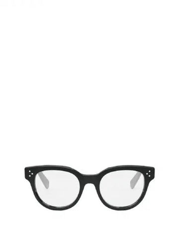 CL50109I Logo Temple Oval Glasses - CELINE - BALAAN 1