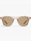 Cuba Square Frame Sunglasses Beige Gold - MCCOIN - BALAAN 2