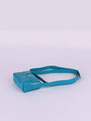 Cassette Small Leather Cross Bag Blue - BOTTEGA VENETA - BALAAN 5