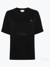 Bold Fox Head Patch Comfort Short Sleeve T-Shirt Black - MAISON KITSUNE - BALAAN 2