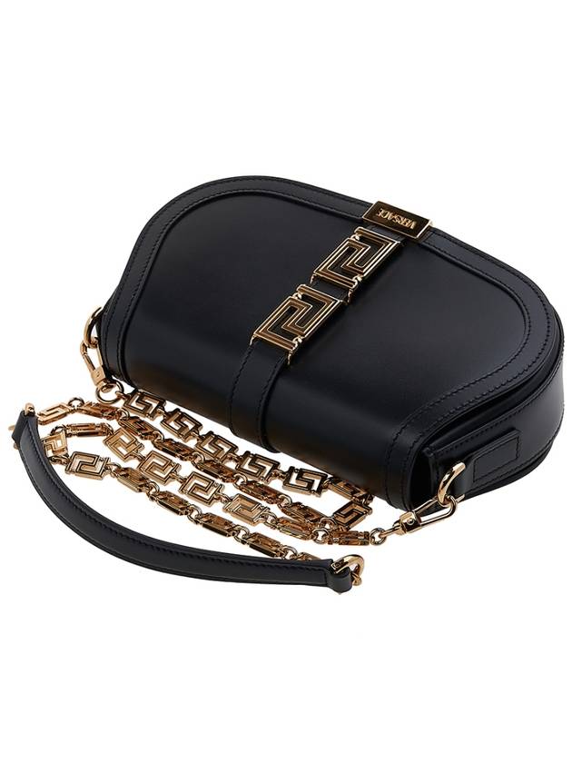 Greca Goddess Cross Shoulder Bag Black - VERSACE - BALAAN 6