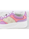 GG emboss sneakers purple 36 5 235 - GUCCI - BALAAN 9