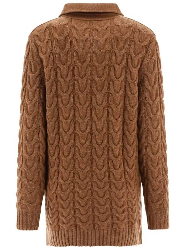 SATRAPO sleeve knit coat brown 13160229 003 - MAX MARA - BALAAN 2