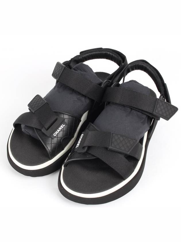 CC logo velcro sandals 41 260 - CHANEL - BALAAN 1