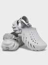 Echo Clog Sandals Grey - CROCS - BALAAN 3