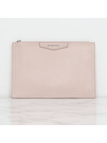 Leather Antigona Medium Clutch BB60DWB00B 058 - GIVENCHY - BALAAN 1