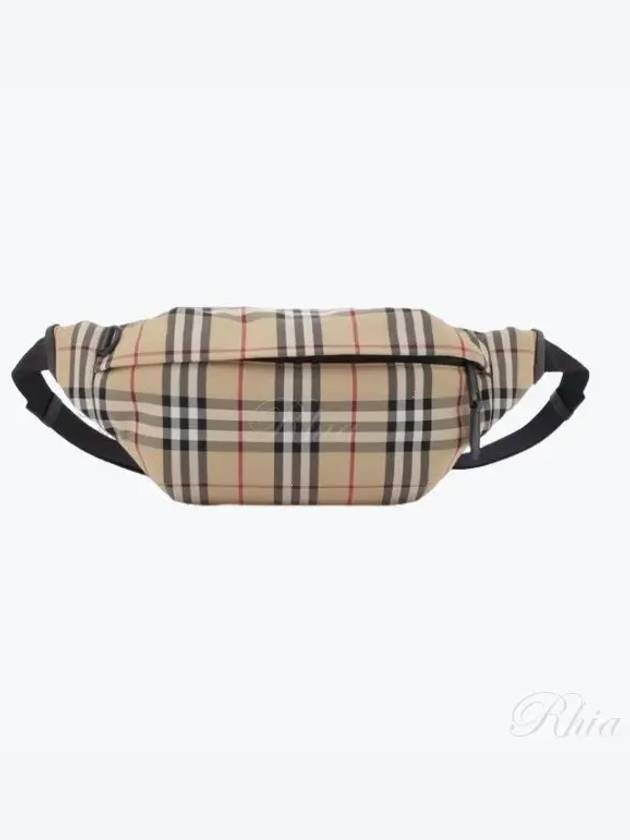 Vintage Check Nylon Belt Bag Beige - BURBERRY - BALAAN 2