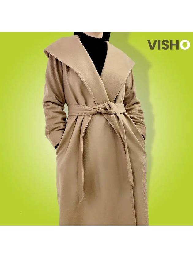 Bdanton Virgin Wool Single Coat Camel - MAX MARA - BALAAN 7