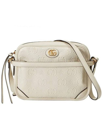 GG Star Small Shoulder Bag White - GUCCI - 1