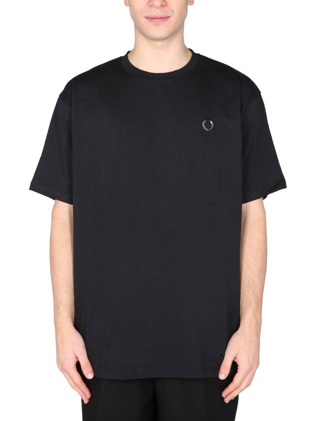 T-SHIRT WITH LOGO - FRED PERRY - BALAAN 1