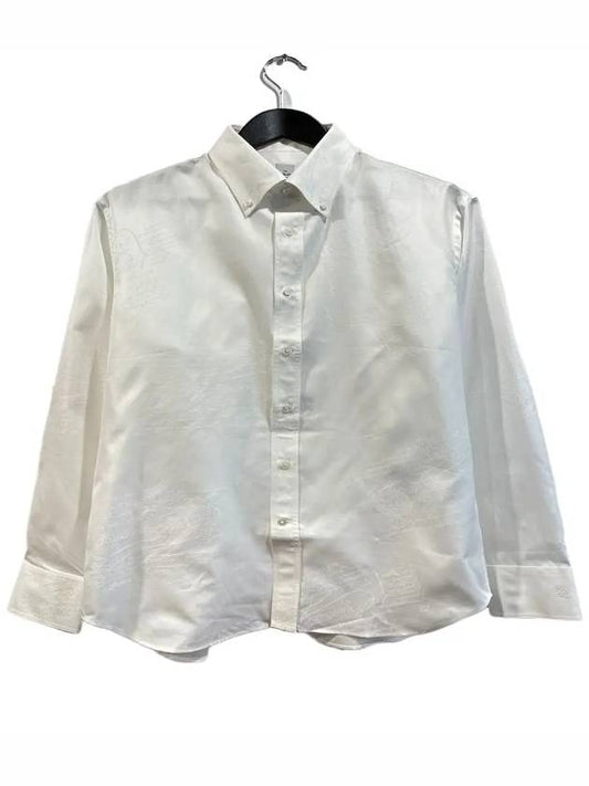 R24HTL98 001000 Cotton Southern Shirt - BERLUTI - BALAAN 1