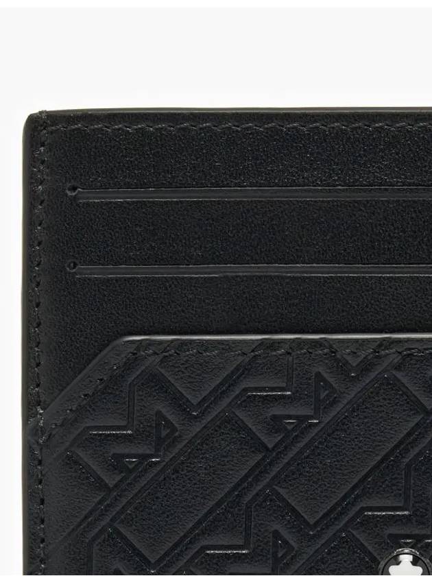 Men's Logo Card Wallet Black - MONTBLANC - BALAAN 4