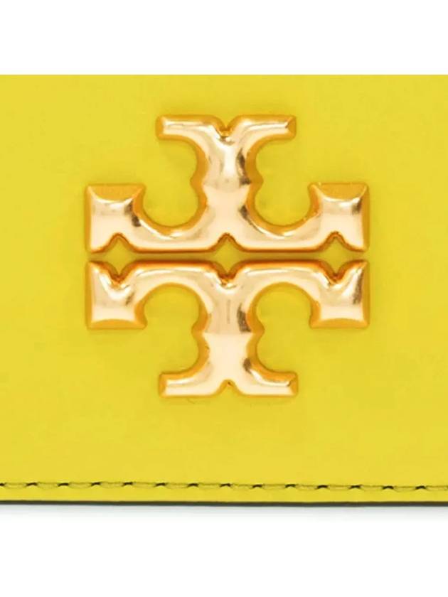 Eleanor Card Wallet Ash Green - TORY BURCH - BALAAN 5