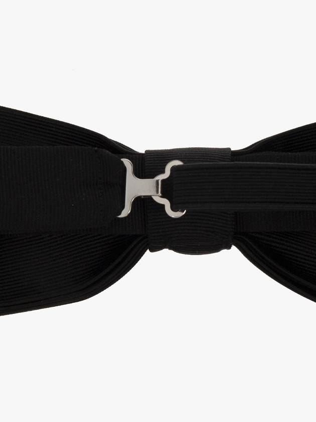 23 ss Black Silk D2 CHARMING Men's Bow Tie PAM000100S051032124 B0480004918 - DSQUARED2 - BALAAN 5