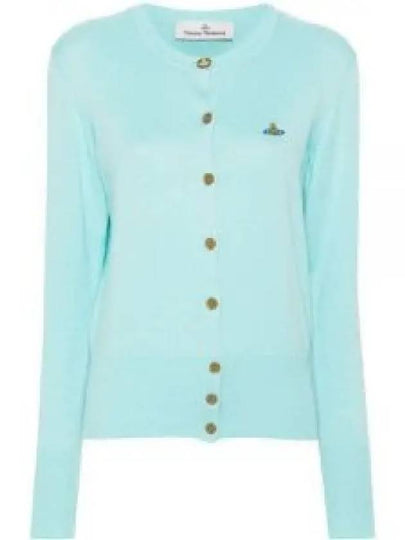 Bea Knit Cardigan Aqua - VIVIENNE WESTWOOD - BALAAN 2