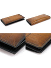 235751 Kakao Intenso Brown ESPACE Scritto Leather Long Wallet - BERLUTI - BALAAN 5