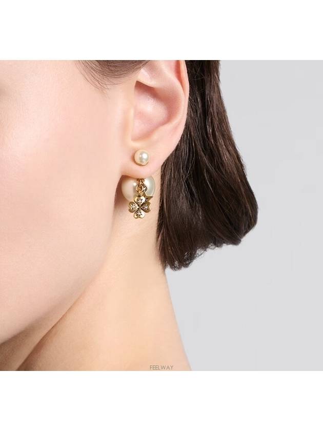 Tribales Earrings Gold - DIOR - BALAAN 7