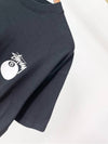 Pigment 8 Ball Logo Cotton Short Sleeve T Shirt Black - STUSSY - BALAAN 4