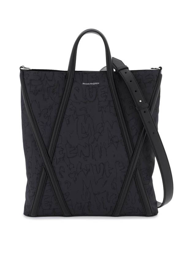 24 ss The Harness Tote Bag 774767 1AAQ0 1000 B0230969549 - ALEXANDER MCQUEEN - BALAAN 1