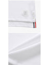 RWB Pocket Interlock Cotton Short Sleeve Polo Shirt White - THOM BROWNE - BALAAN 4